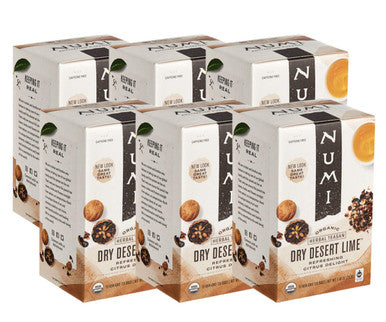 Numi's Arabian Delight: Dry Desert Lime Tea Bags - 18/Box (6/Case)