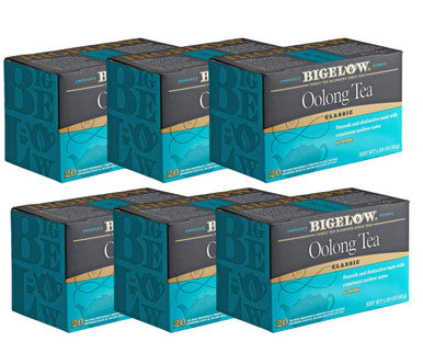 Bigelow Versatile Oolong All-Natural Tea Bags - 20/Box (6/Case)