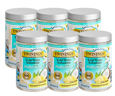 Twinings  Probiotics Pineapple & Coconut Water Enhancer - 10/Pack(6/CASE)