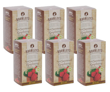 Bromley Exotic Sun Sweetened Raspberry Caffeine-Free Herbal Tea - 24/Box(6/CASE)