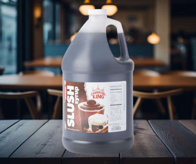 Table Top King Root Beer Slushy Syrup 5:1 Concentrate BONUS Squeeze Pump
