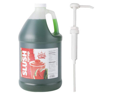 Table Top King Watermelon Slushy Syrup 5:1 Concentrate BONUS Squeeze Pump