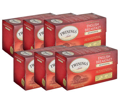 Twinings English Breakfast Premium BlendTea Bags - 25/Box(6/CASE)