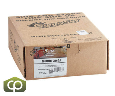 Pure Craft Beverages Cucumber Lime Soda Real Sugar Syrup 2.5 Gallon Bag in Box