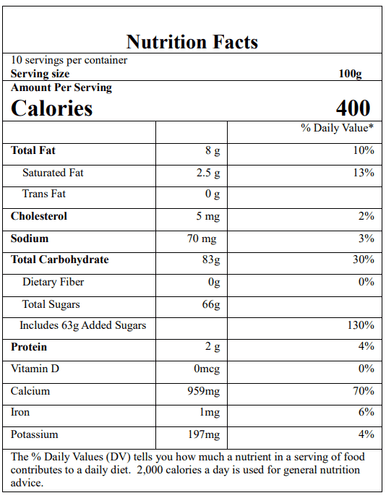 Bossen Honeydew Bubble Tea Powder Mix 1 kg (2.2 lb.) - Refreshing Melon(10/Case)