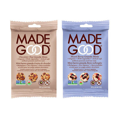 Made Good Granola Minis, Organic Gluten-free 20-count