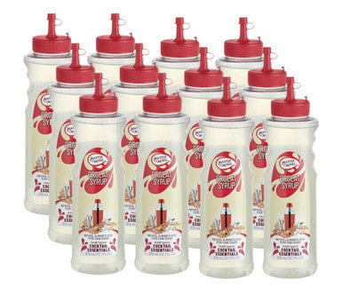 Master of Mixes Almond (Orgeat) Syrup 375 mL - Sweet Almond Flavor (12/Case)