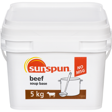 SUNSPUN Beef Soup Base, No Msg 5 kg