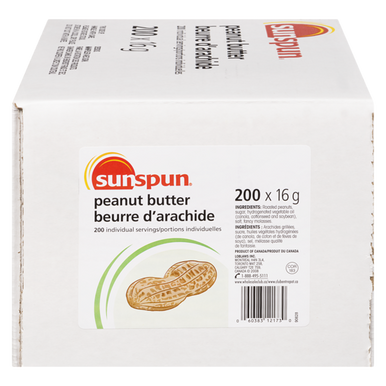 SUNSPUN Peanut Butter Portions 200x16.0 g