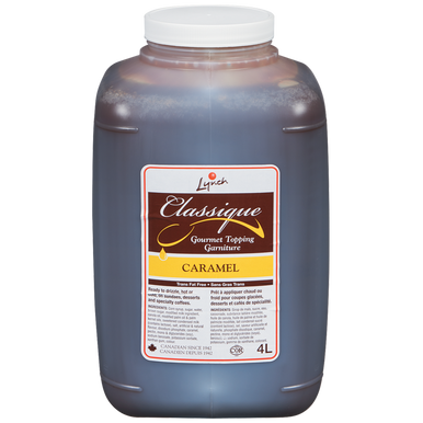 LYNCH Ice Cream Topping, Caramel-4L