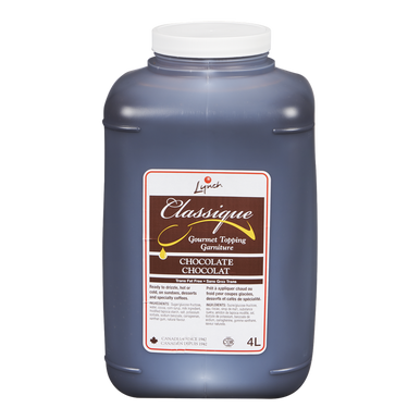LYNCH Ice Cream Topping, Chocolate-4 l