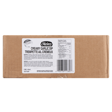 HEINZ Dipping Sauce, Creamy Garlic (Case) 100x44.0 ml