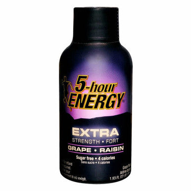 5-hour ENERGY Extra-strength Grape Shot, 57ml , 12-count