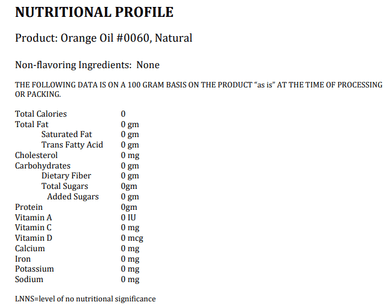 LorAnn Oils Orange All-Natural Super Strength Flavor 5 Gallon Pail