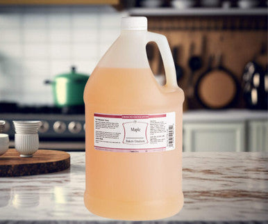 LorAnn Oils Authentic  Maple Syrup Bakery Emulsion 1 Gallon
