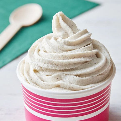 The Gelato Lab Vanilla Bean Soft Serve Mix 3 lb/1.36 kgs - 5/Case