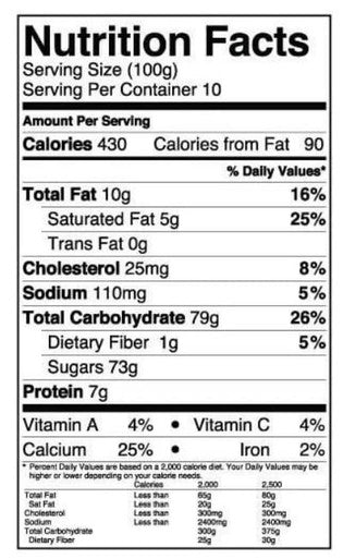 Bossen 2.2 lb. (1 kg) Bubble Tea Mango Snow Ice Powder Mix - Refreshing(10/Case)