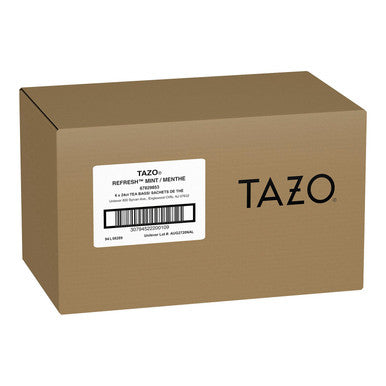 TAZO Refresh Mint Tea Bags Bulk Food Service | 20UN/Unit, 6 Units/Case