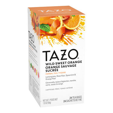 TAZO Wild Orange Sweet Tea | 20UN/Unit, 6 Units/Case