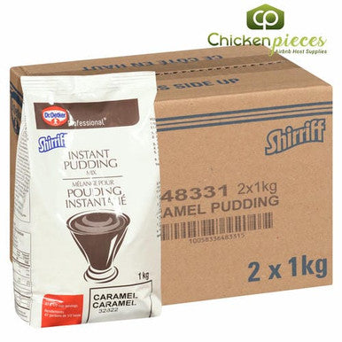 Dr Oetker Shirriff Pudding Coconut Cream Instant 1L/2.20Lbs (2/Case)-Canadian Made