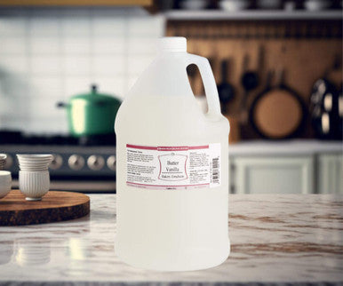 LorAnn Oils 1 Gallon Butter Vanilla Water-Based Bakery Emulsion