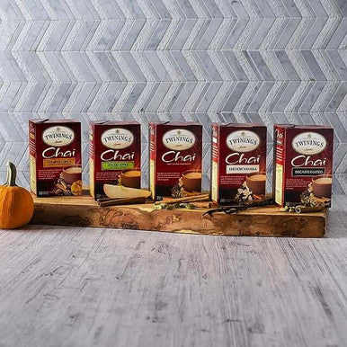 Twinings French Vanilla Chai Sweet & Spiced Tea Bags - 20-Count Box(6/CASE)