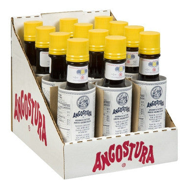 Angostura Aromatic Bitters, S Glass | 100ML/Unit, 12 Units/Case