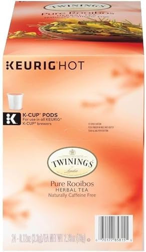 Twinings Pure Rooibos Aromatic Herbal Tea Single Serve  - 24/Box(4/CASE)