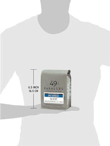 49th Parallel EPIC ESPRESSO Light Blend Coffee Beans (0.34 kg / 0.75 lbs) Bag (6/Case)