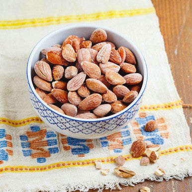 Roasted Almonds Salted Bulk Size 25 lbs/11.33 kgs