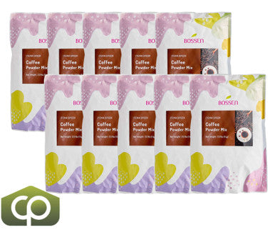 Bossen 1 kg (2.2 lb.) Coffee Powder Mix | Rich Coffee Flavor(10/Case)