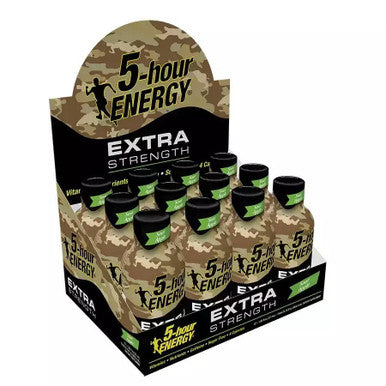 5 hour ENERGY Extra-strength Sour Apple Shot, 57ml , 12-count