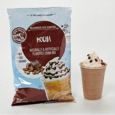 Big Train 3.5 lb. Rich and Smooth Mocha Blended Ice Coffee Mix