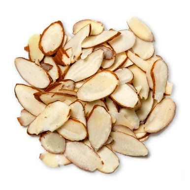 Organic Natural Sliced Almonds Bulk Size 20 lbs/9.07 kgs