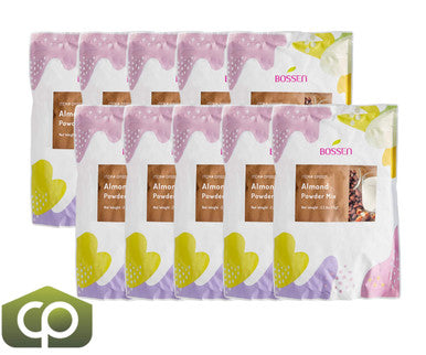 Bossen Almond Bubble Tea Powder Mix 2.2 lb. (1 kg) | Creamy & Nutty Flavor(10/Case)