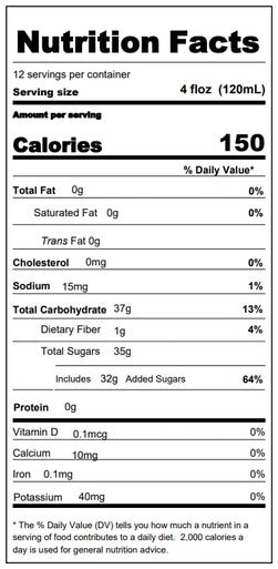 DaVinci Gourmet Wildberry Blast Real Fruit Smoothie Mix - 48 fl. oz. - (6/Case), No Preservatives