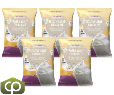Big Train 3.5 lb. (1.59 kg) 20 Below Frozen White Hot Chocolate Mix(5/Case)