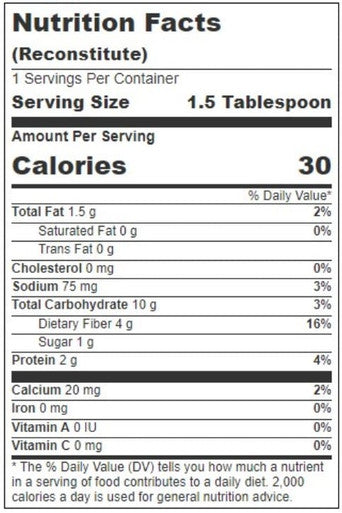Big Train Low Carb Vanilla Latte Blended Ice Coffee Mix 1.85 lb. Can (12/Case)