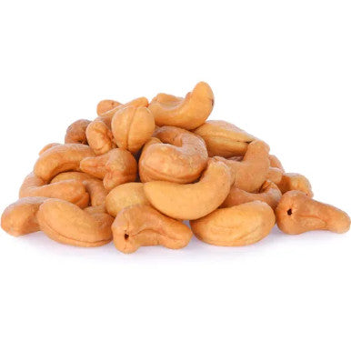 Organic Dry-Roasted Cashews Unsalted Bulk Size 25 lbs/11.33 kgs