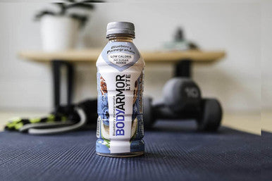 BODYARMOR Sports SuperDrink Coconut Water Hydration Blueberry Pomegranate Lyte 473ml Low Calorie-12 PACK