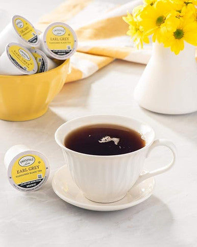 Twinings Earl Grey Tea K-Cup Pods - 24-Box | Premium Black Tea(4/CASE)