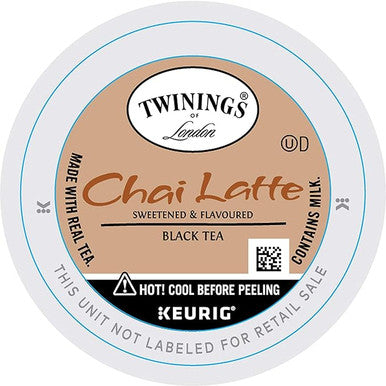 Twinings Chai Latte Single Serve Rich and Creamy - 24/Box(4/CASE)