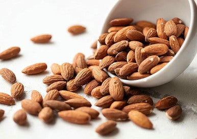 Organic Dry Roasted Almonds Salted Bulk Size 25 lbs/11.33 kgs