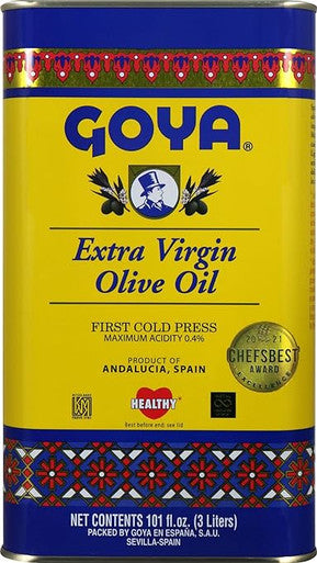 Goya Extra Virgin Olive Oil Cold Pressed 3L (3/Case)