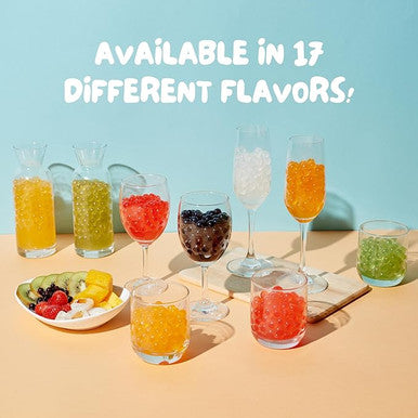 Bossen 7.26 lb. Pure25 Passion Fruit Bursting Boba Pearls