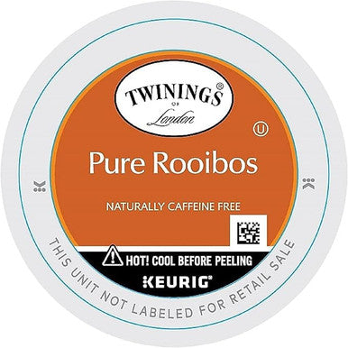 Twinings Pure Rooibos Aromatic Herbal Tea Single Serve  - 24/Box(4/CASE)