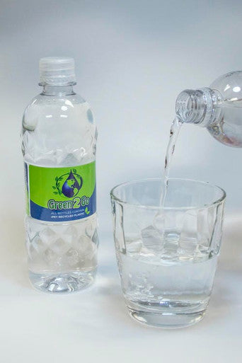 Arctic Chiller Water Bottled Green 2 Go 500ml/(24/Case) - Canadian Made