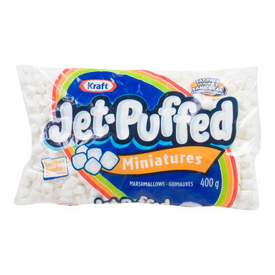 Jet Puffed Miniature White Marshmallows | 400G/Unit, 12 Units/Case