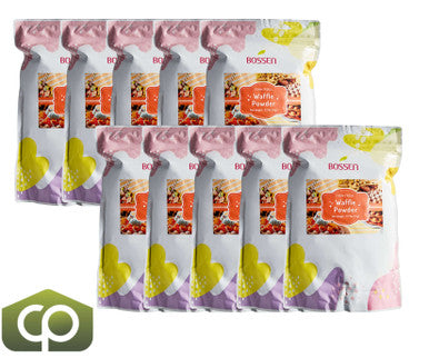 Bossen 2.2 lb. (1 kg) Bubble Tea Waffle Powder Mix | culinary creations(10/Case)