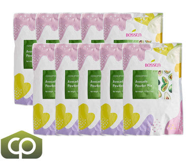 Bossen Avocado Bubble Tea Powder Mix 2.2 lb. (1 kg) | Creamy Flavor(10/Case)